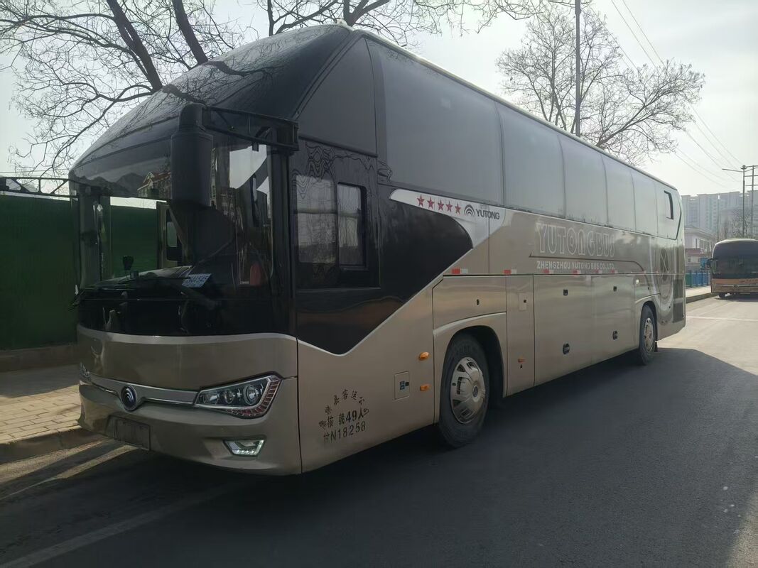 Autobus Gran Turismo Usato Yu-tong ZK6128 Diesel Coach Bus Weichai 2020 49 Posti Trasporto Lusso Con Aria Condizionata