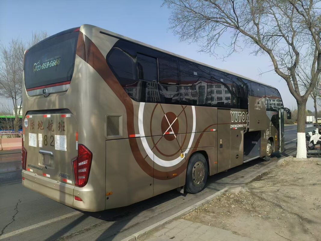 Autobus Gran Turismo Usato Yu-tong ZK6128 Diesel Coach Bus Weichai 2020 49 Posti Trasporto Lusso Con Aria Condizionata