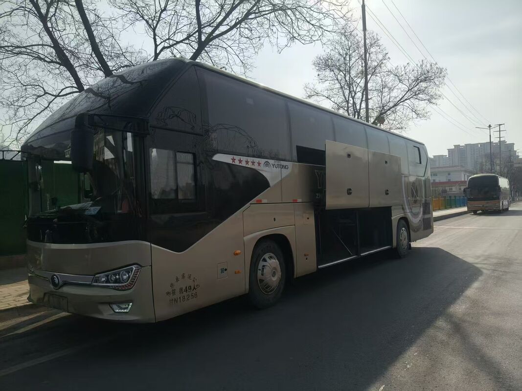 Autobus Gran Turismo Usato Yu-tong ZK6128 Diesel Coach Bus Weichai 2020 49 Posti Trasporto Lusso Con Aria Condizionata