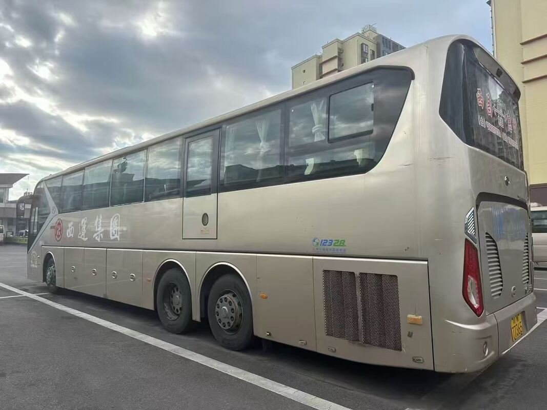 Nuovo arrivo pullman autobus di seconda mano Yutong XMQ6135 Weichai sospensione pneumatica 56 posti trasporto di lusso con aria condizionata
