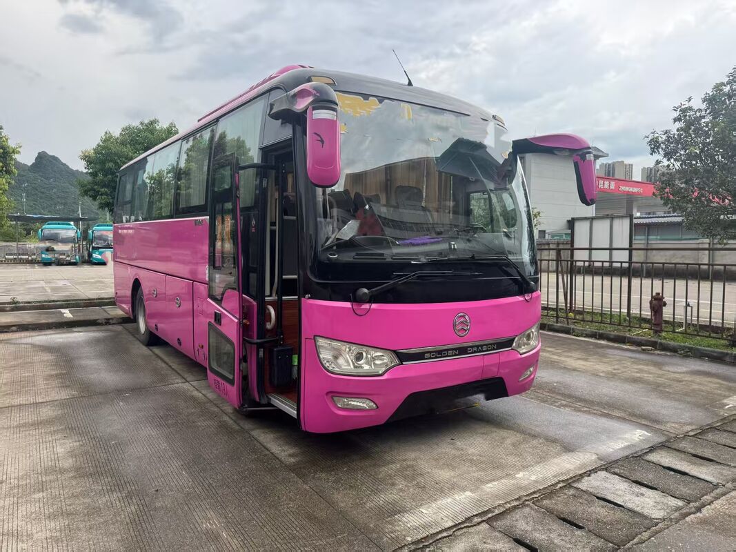 New Arrival Coach Bus Second Hand Golden Dragon XML6827 Yuchai 19 Seats 2020 Luxury Transport With Air Condition