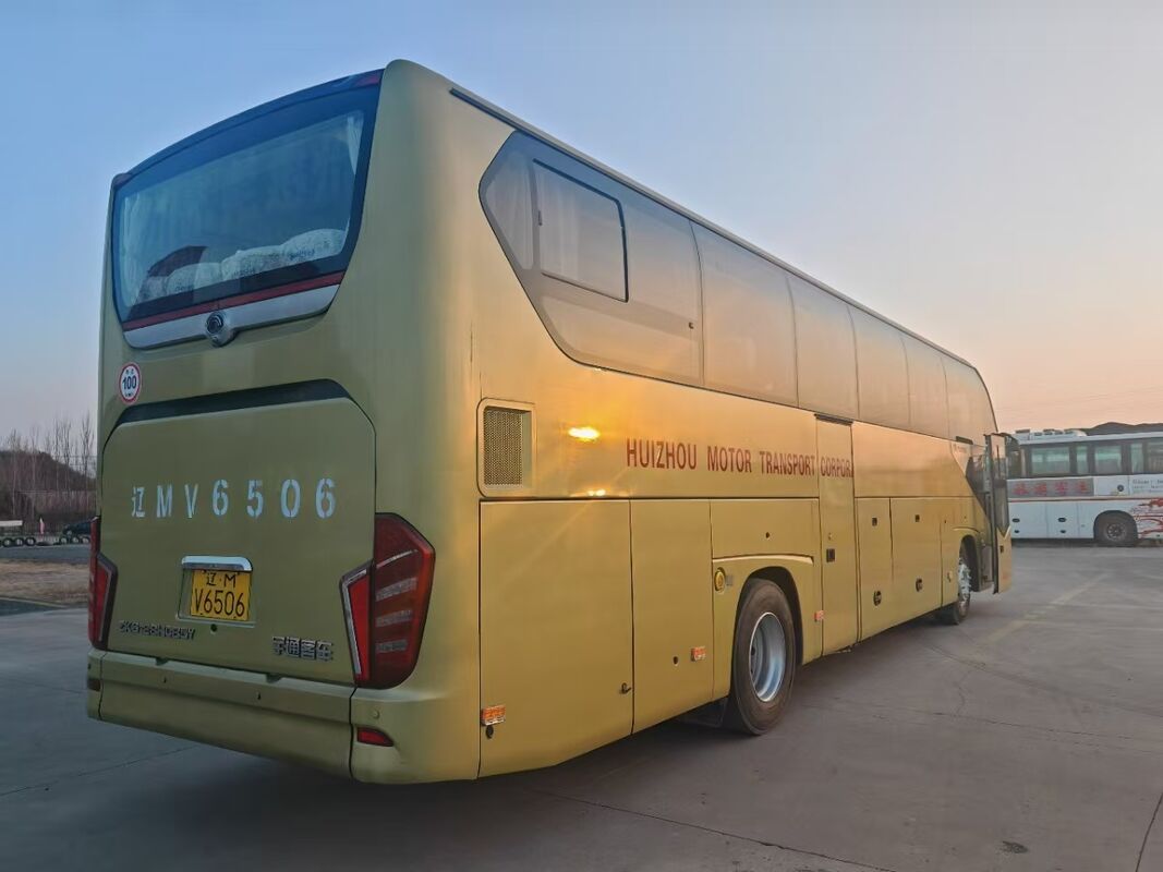 Nuovo arrivo pullman autobus di seconda mano Yu-tong ZK6128 Yuchai 50 posti 2021 Trasporto di lusso con aria condizionata