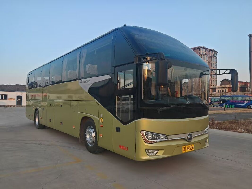 Nuovo arrivo pullman autobus di seconda mano Yu-tong ZK6128 Yuchai 50 posti 2021 Trasporto di lusso con aria condizionata