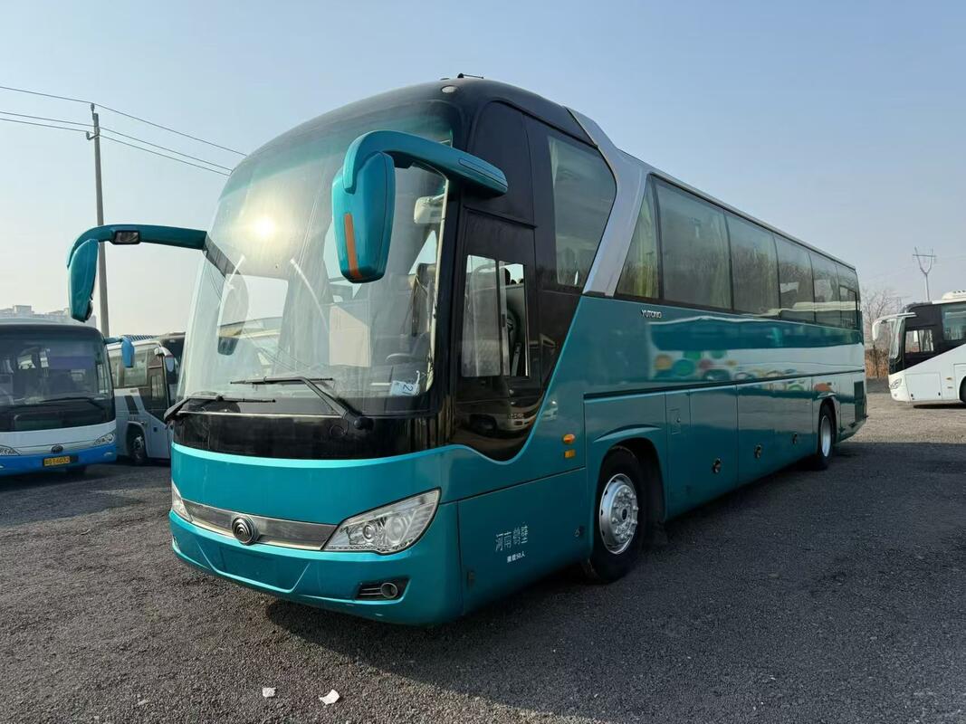 Autobus Gran Turismo Usato Yutong Zk6122 Weichai 375cv Sospensioni a Balestra 50 Posti Lusso con Aria Condizionata