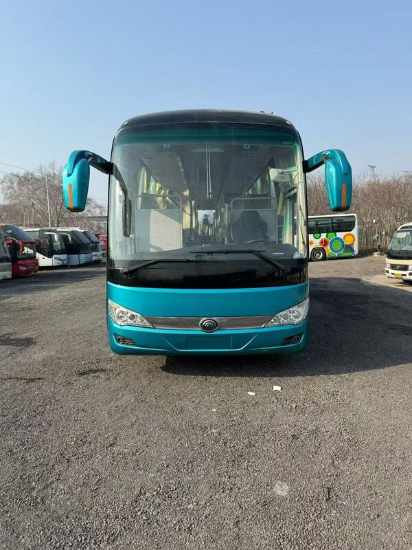 Autobus Gran Turismo Usato Yutong Zk6122 Weichai 375cv Sospensioni a Balestra 50 Posti Lusso con Aria Condizionata