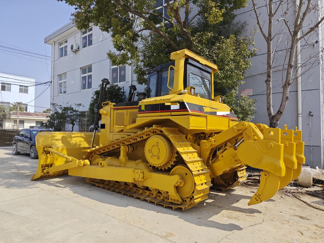 Nuovo arrivo usato bulldozer di marca cinese a rotaia Capacità del secchio 37,77 tonnellate In ottimo stato Potenza nominale 245 KW 14,6 L Per la costruzione In ottimo stato