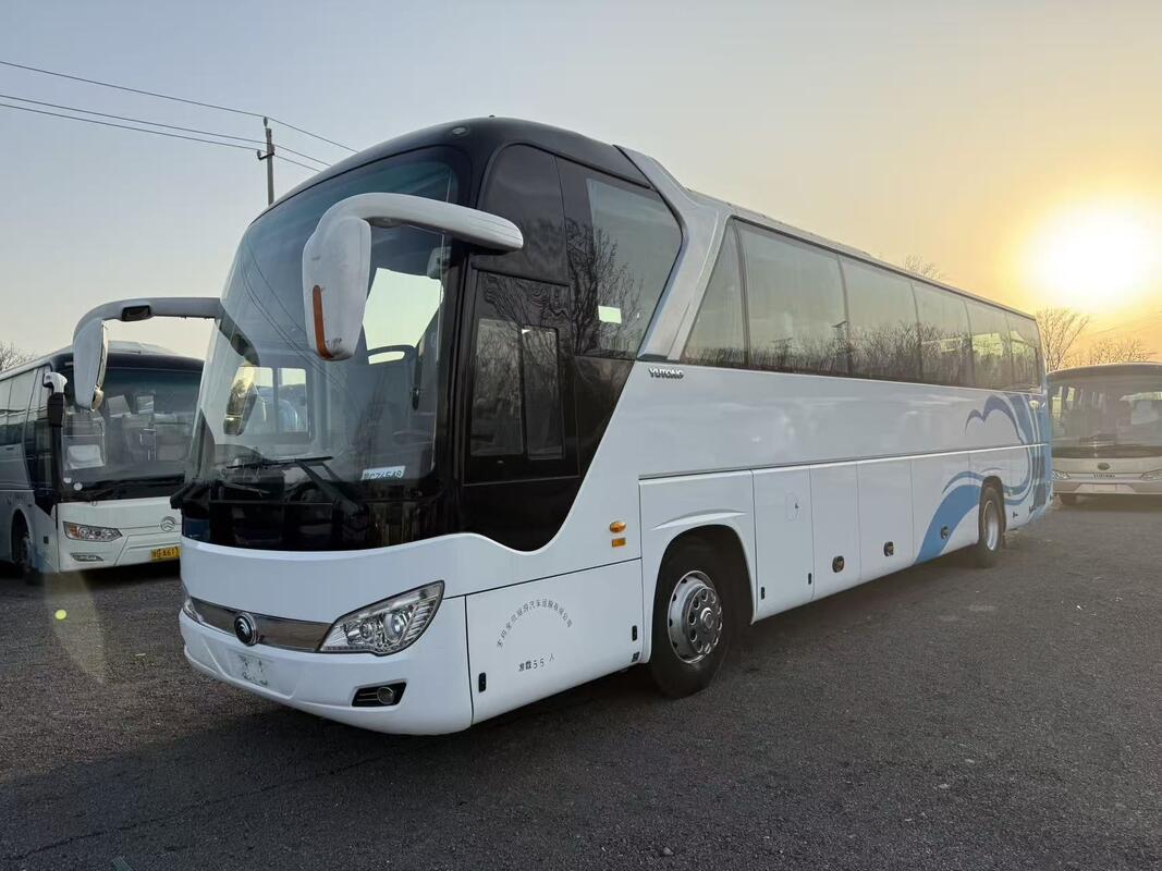Nuovo autobus Arrvied di seconda mano Yutong Zk6122 Yuchai 330hp Leaf Spring 55 posti Lux Transport con aria condizionata