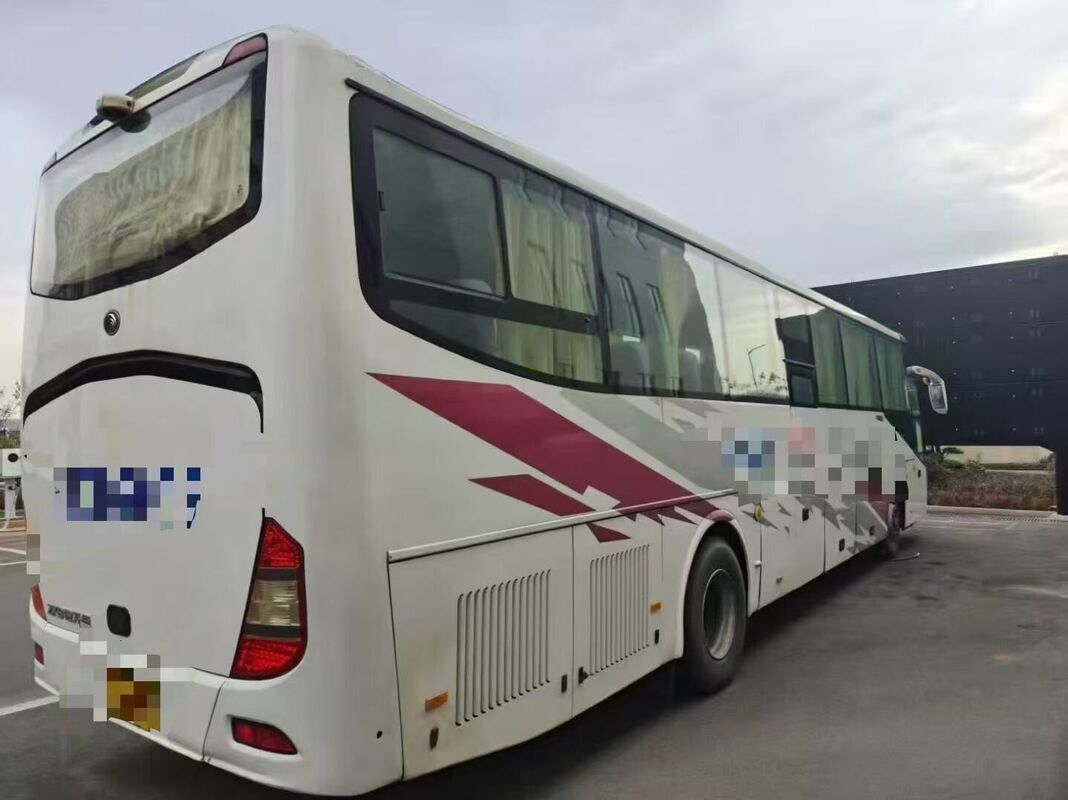 Autobus passeggeri usati Yutong Zk6122 Yuchai 330hp Leaf Spring 60 posti Lux Trasporto con aria condizionata