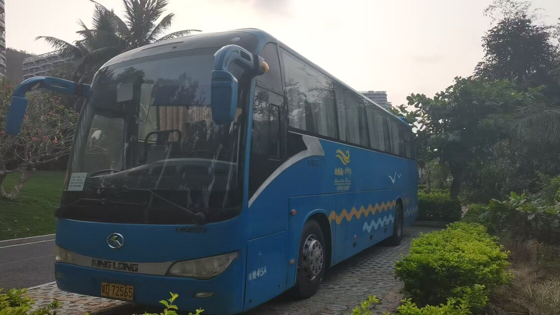 Autobus usati Yutong XMQ6117 Yuchai Euro 5 con balestre, 45 posti, lusso, con aria condizionata per navetta o lunghe distanze