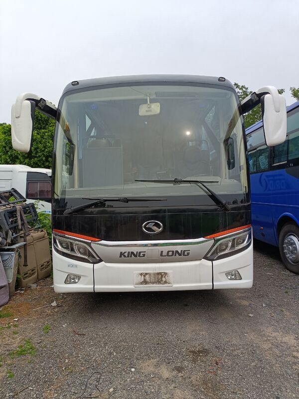 Used Coach Buses King-long XMQ6129 Yuichai Euro5   Leaf Spring 54 Seats 2021 Year Lux Transport With Air Condition For Shuttle or Long Distance