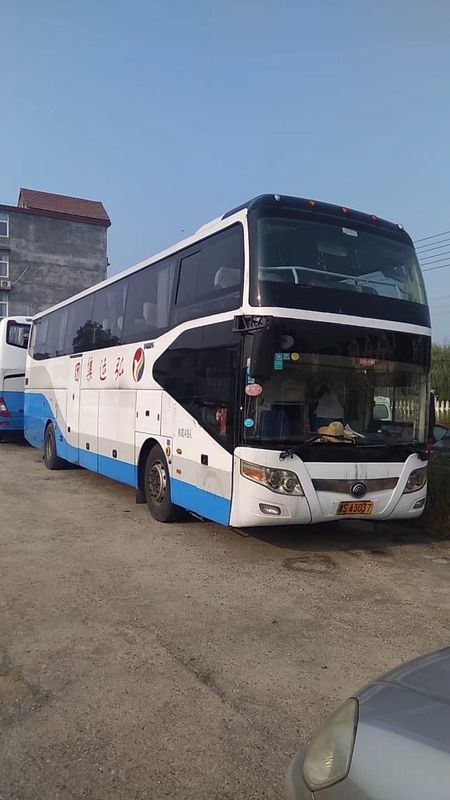 La banda di YUTONG ha utilizzato il bus della vettura 2013 anni con il A/C/motore diesel di Weichai 336hp