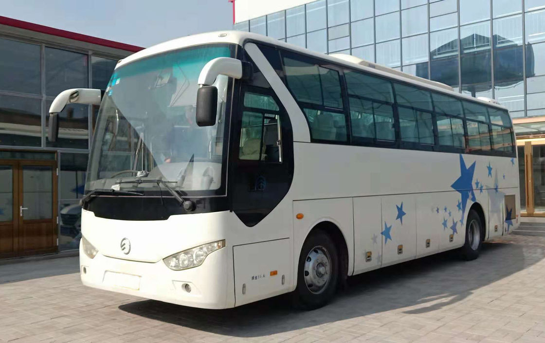 Nove per cento del nuovo di giro del bus del drago di marca tipo dorato usato del combustibile diesel con 55 sedili