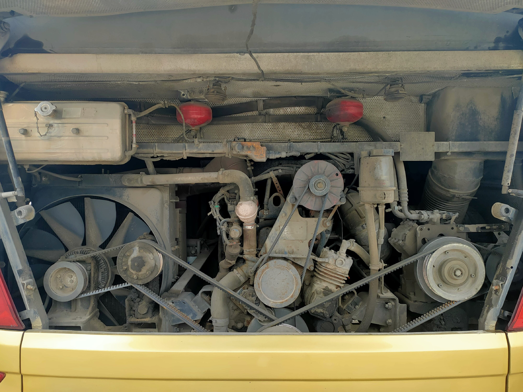 Autobus urbano ZK6112D da 45 posti con motore diesel per trasporti pubblici africani