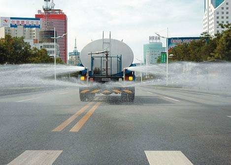 camion di serbatoio di acqua utilizzato 9760×2500×2990mm, metro cubico delle autocisterne di seconda mano 18