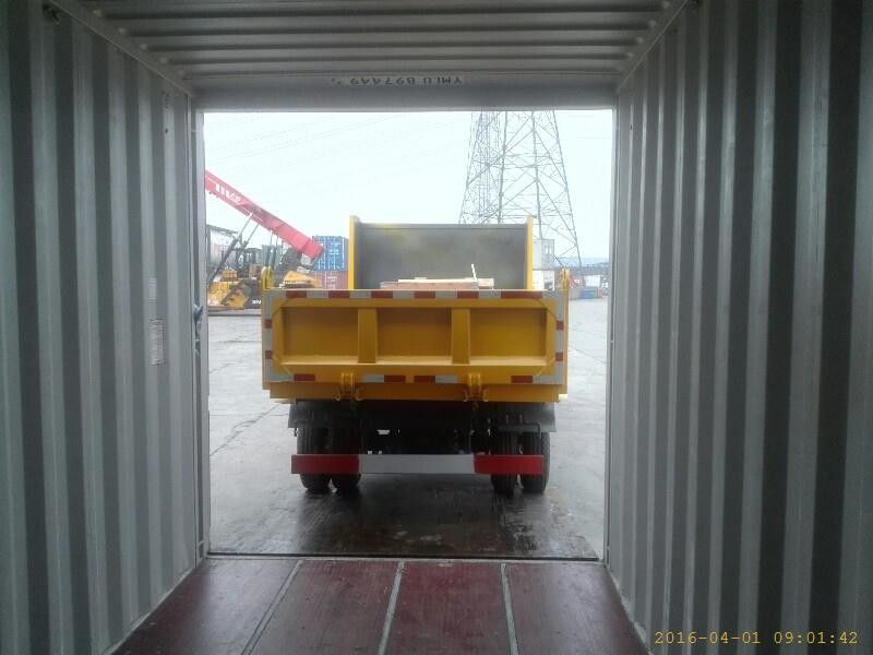 Limite di emissione dell'euro 3 di marca di Dongfeng utilizzato modo degli autocarri a cassone dell'azionamento 4×2