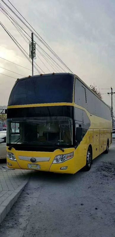Bus turistico della seconda mano di Yutong, bus di lusso utilizzati con il freno a disco delle ruote del motore 4 di Wechai