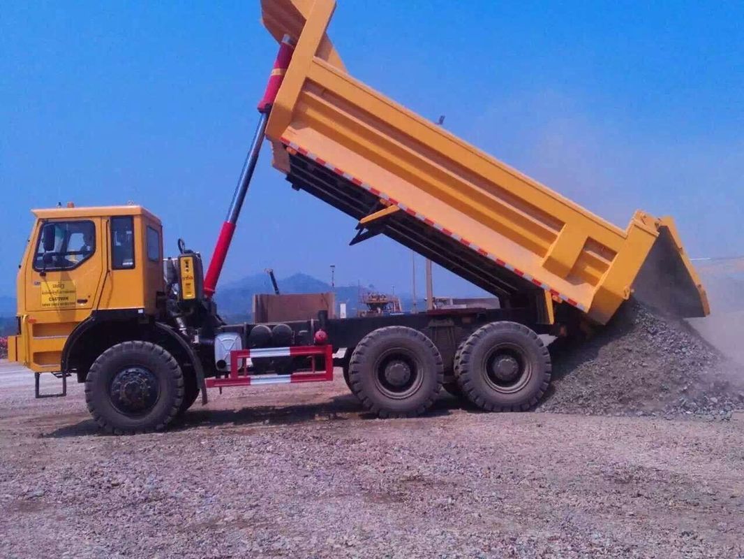 la velocità massima 55km/H ha utilizzato l'autocarro con cassone ribaltabile 8800*3275*4040 con il motore di Weichai dell'euro 3