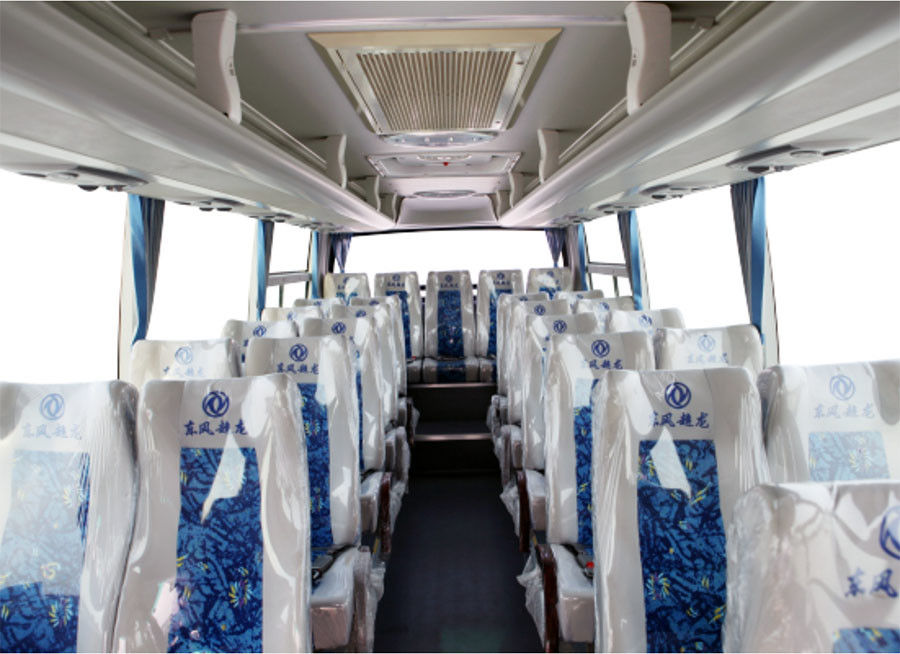 Stile bianco del mezzo del motore di Yuchai di 2013 di ANNO della vettura usato Dongfeng sedili del bus 24-35