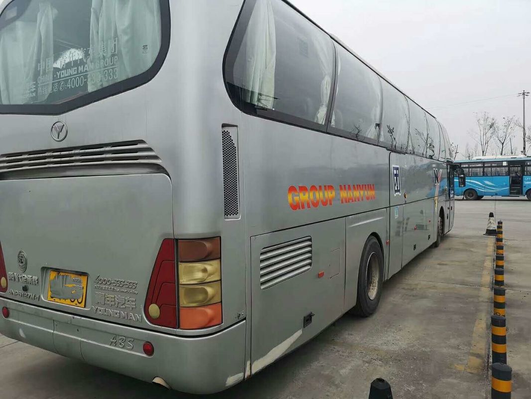 2013 porta automatica del doppio di marca di Youngman del bus della vettura usata Seat di anno 50 con il grande airbag