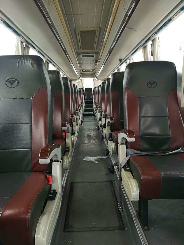 2013 porta automatica del doppio di marca di Youngman del bus della vettura usata Seat di anno 50 con il grande airbag