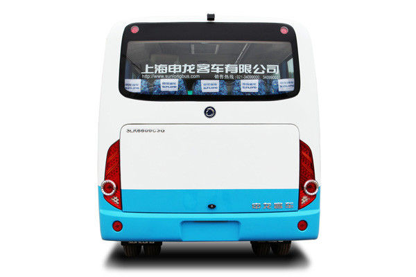 Bus della seconda mano di marca di Shenlong mini, mini scuolabus utilizzato 19 Seat 95 km/ora di velocità massima