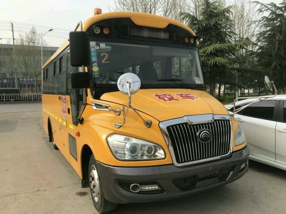Il diesel di LHD modella la scuola Van, piccoli scuolabus utilizzati della seconda mano con 37 sedili