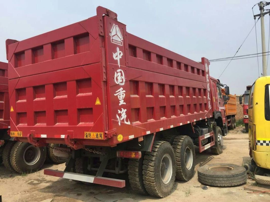 Autocarro con cassone ribaltabile utilizzato di capacità di carico utile da 30 tonnellate, autocarri a cassone utilizzati marca di HOWO