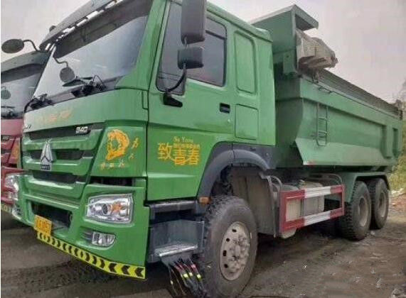 Il motore 340HP dell'euro IV ha utilizzato l'autocarro con cassone ribaltabile con azionamento 6x4 da vendere