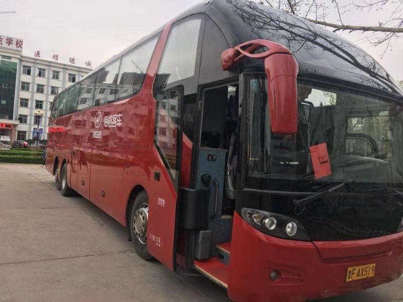 Bus del passeggero utilizzato sedili di lusso IV/V 24-57 di Euro della vettura della mano KLQ6122 secondo