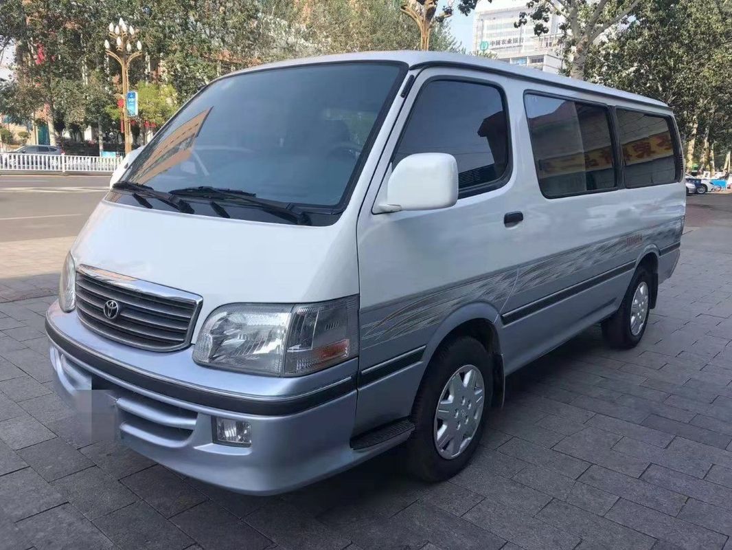 Bus utilizzato Toyota diesel di 13 sedili un mini con CA non fornisce incidente 2015 anni