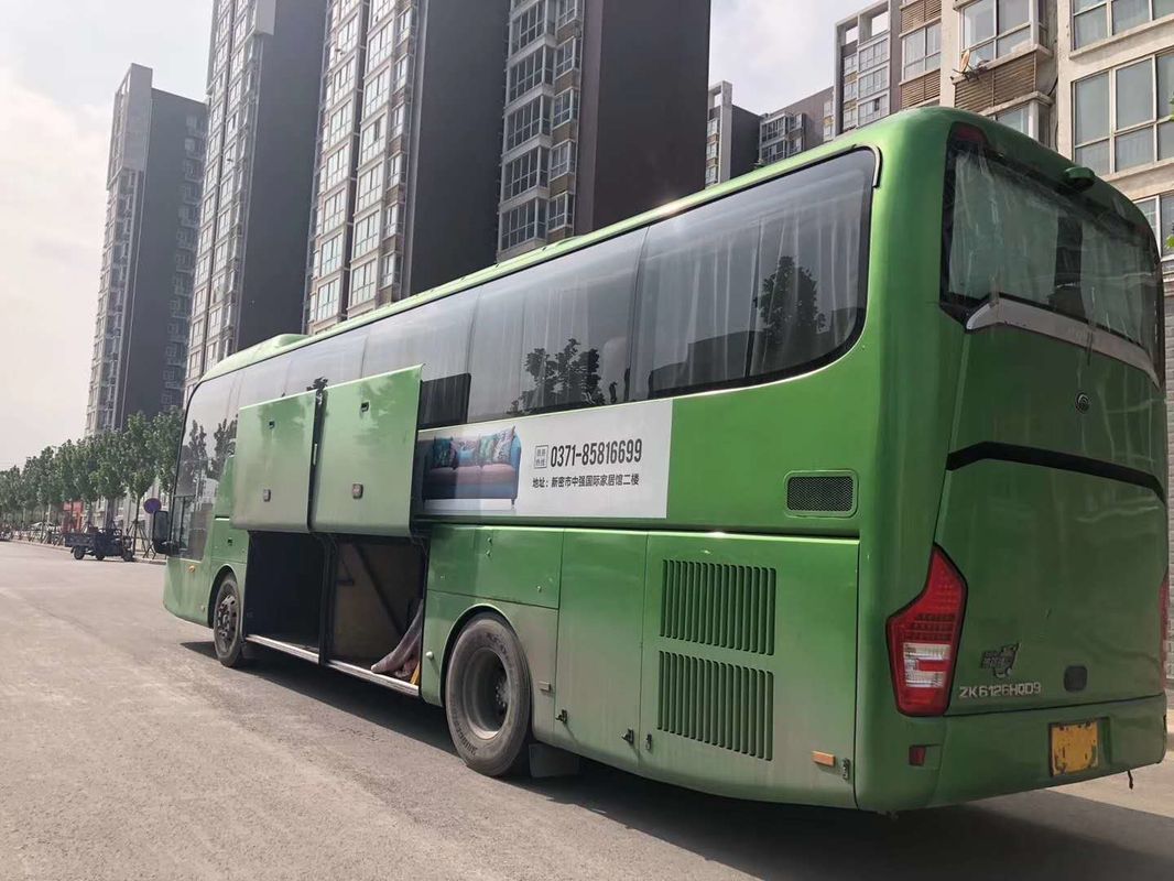 2012 anni Yutong hanno utilizzato il bus 61 Seat della vettura/su bus commerciale utilizzato verde del tetto