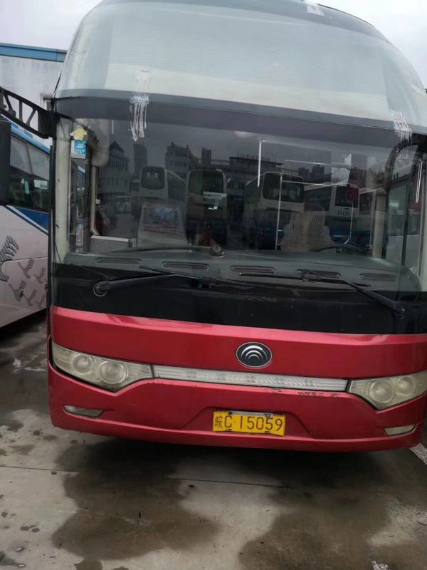 47 Posti a sedere diesel usati Yutong Bus 12m Lunghezza con AC 100km / H Velocità massima