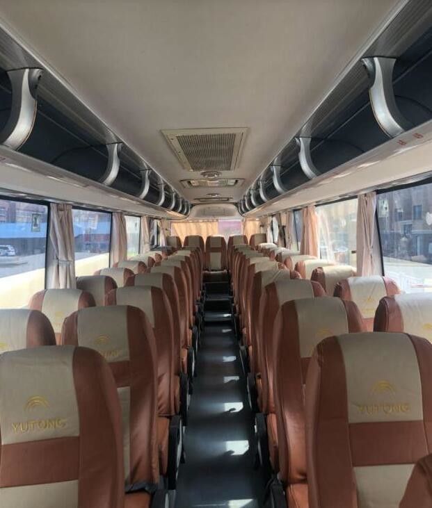 Yutong usato reciproco trasporta il colore facoltativo dei sedili del modello 55 di Zk 6107