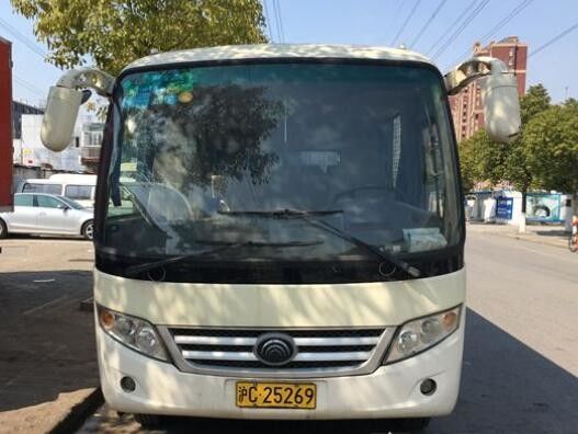 Bus di Yutong del motore diesel dell'euro III il mini i sedili da 2011 anno 23 ha utilizzato il cambio automatico