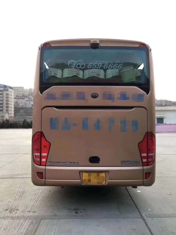 ZK6122 49/55 sedili Yutong ha usato i viaggi diesel del fronte della porta del driver della mano sinistra del bus del sottobicchiere 2013 - 2016 anni