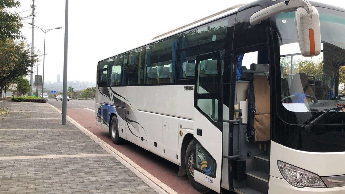 Motore di Yuchai dei sedili del bus 51 della vettura utilizzato lunghezza bianca di colore 11m Yutong 2016 anni