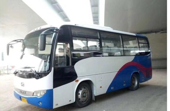 33 vettura di passeggero utilizzata sedili del motore di marca YC del bus di giro più alta Bus