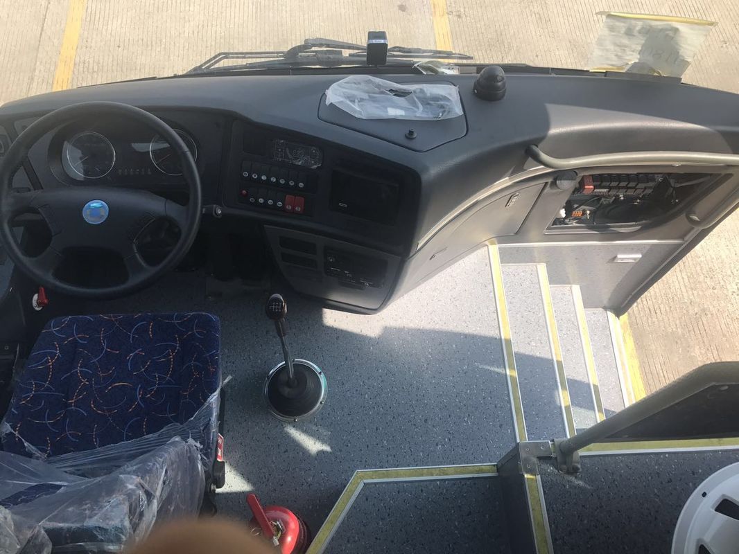 Tipo modo del combustibile diesel del bus della vettura di Seat di marca 50 di SLK6118 Shenlong dell'azionamento di LHD
