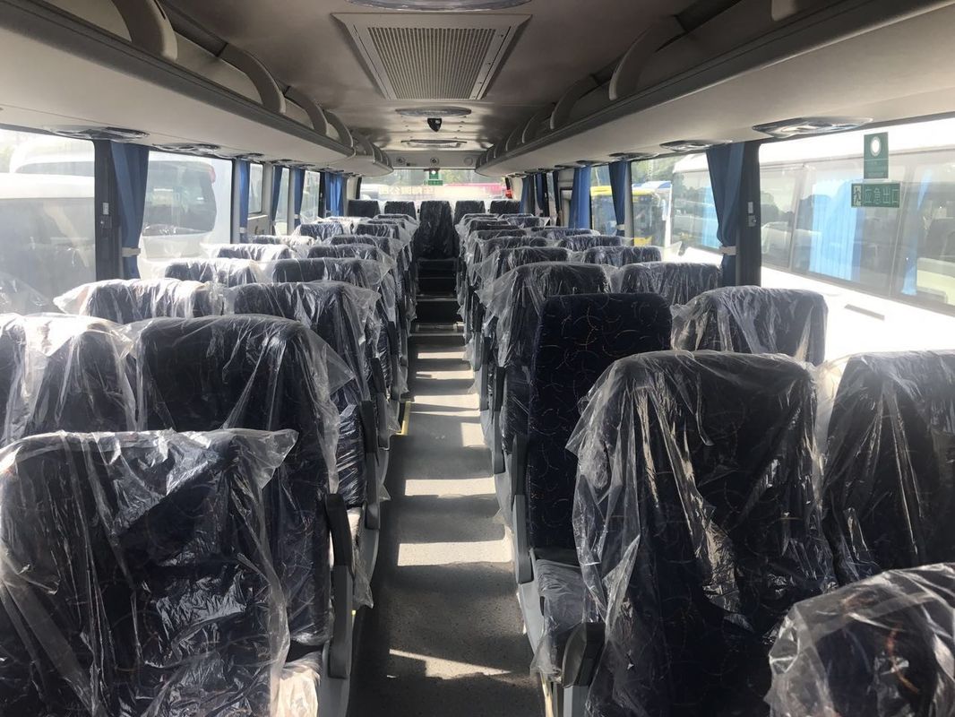 Modo dell'azionamento di Seat RHD di bianco 50 di marca di Shenlong del bus della vettura usato diesel 2018 anni