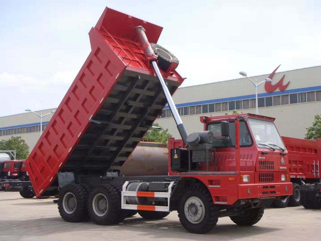 tonnellate di Minning degli autocarri con cassone ribaltabile 371HP 50 - 70 degli autocarri con cassone ribaltabile di azionamento della mano sinistra usate Sinotruck