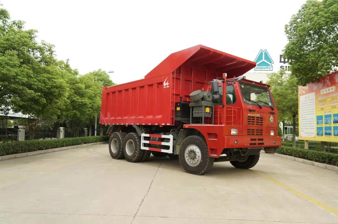 tonnellate di Minning degli autocarri con cassone ribaltabile 371HP 50 - 70 degli autocarri con cassone ribaltabile di azionamento della mano sinistra usate Sinotruck