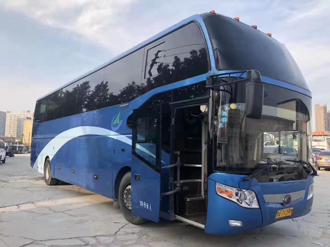 Uno e modello commerciale di Yutong Zk6127 del bus usato mezza piattaforma i sedili da 2011 anno 59