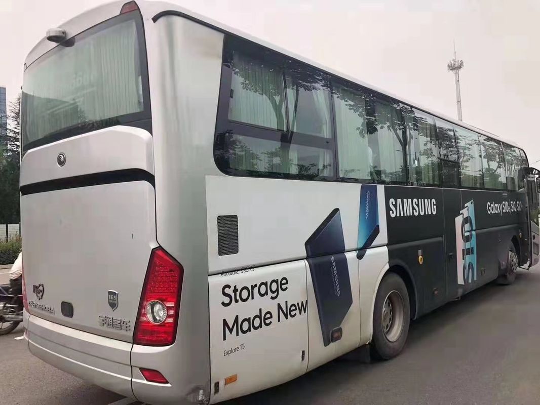 Yutong usato diesel trasporta 6122 il tipo 53 sedili 2014 azionamento lasciato motore di anno YC