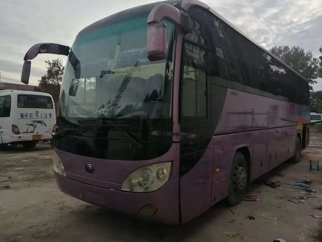 La direzione della mano sinistra ha utilizzato il bus di 55 Seater 2011 porpora di anno 6120HY19 con i sedili di cuoio
