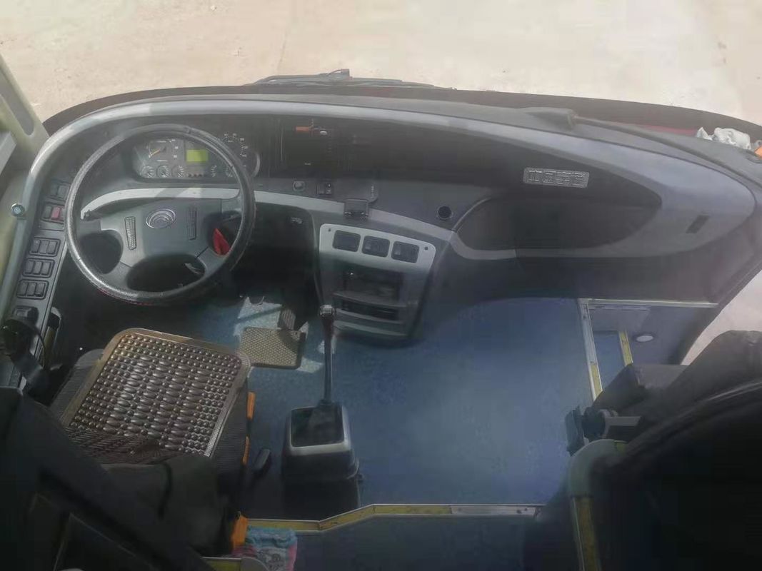 Il bus turistico 53 della seconda mano di affari/viaggio di ZK6122H mette LHD a sedere 2012 anni con il dispositivo di raffreddamento