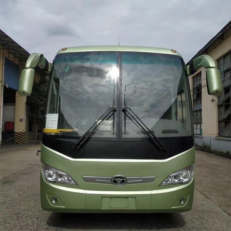 Il bus del motore diesel di 63 sedili torna indietro Axle Left Hand Drive 110km/H Max Speed