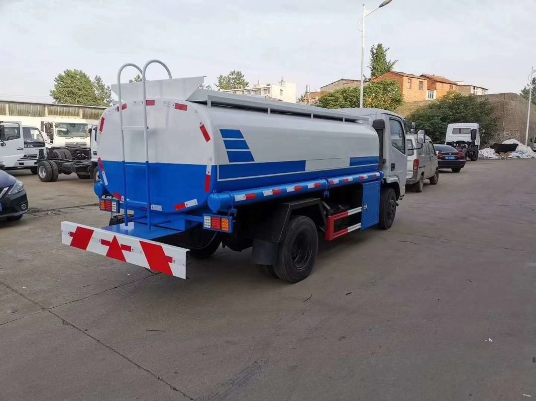 Certificazione di bassa potenza di iso del camion di rifornimento di carburante dell'olio del camion di serbatoio di combustibile dell'olio di 4X2 5000L 5m3
