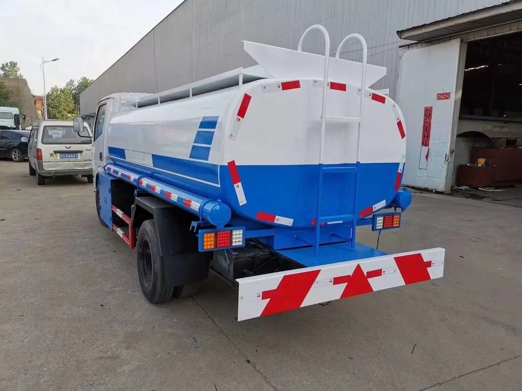 Certificazione di bassa potenza di iso del camion di rifornimento di carburante dell'olio del camion di serbatoio di combustibile dell'olio di 4X2 5000L 5m3