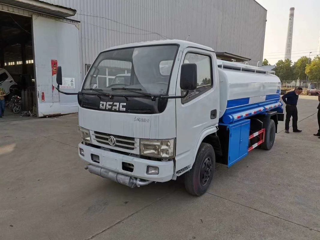Certificazione di bassa potenza di iso del camion di rifornimento di carburante dell'olio del camion di serbatoio di combustibile dell'olio di 4X2 5000L 5m3