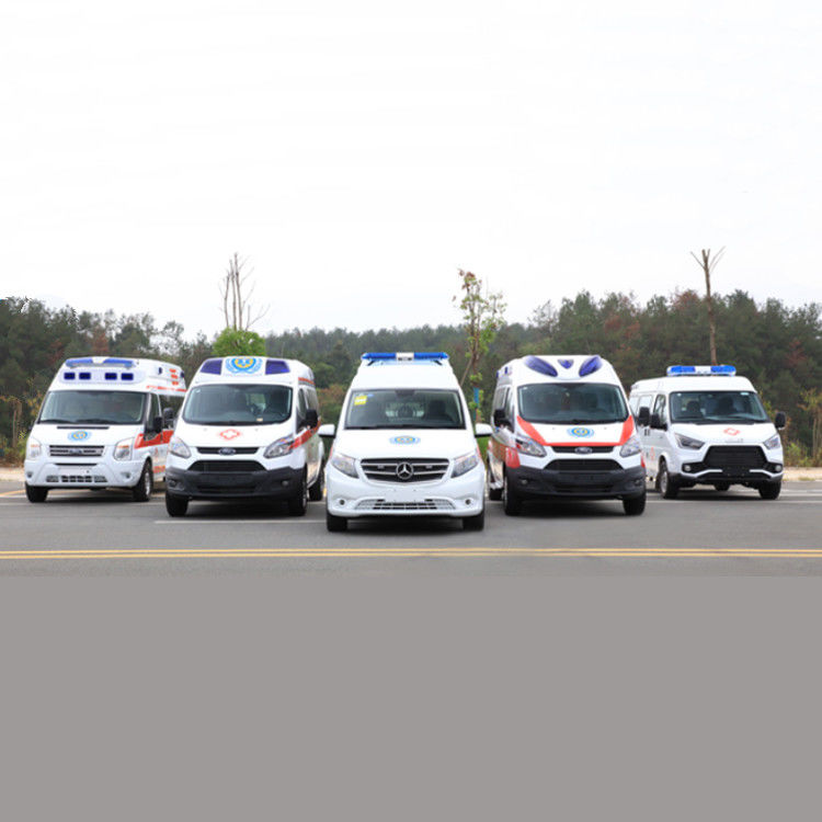 Tipo mobile ambulanza di tutela del veicolo ICU di scopo speciale di SPV di prevenzione con il ventilatore